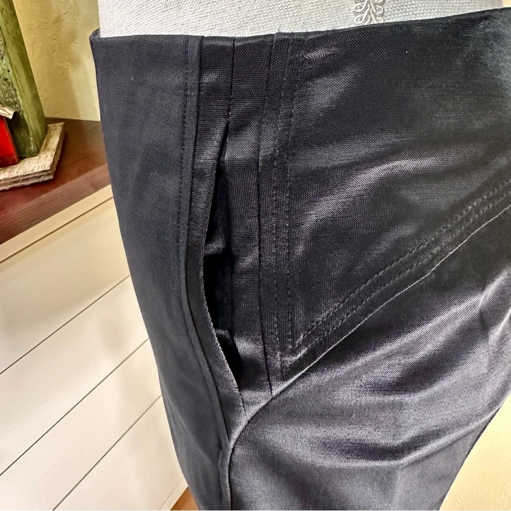 Bebe Black Pencil Straight Skirt - Picture 3 of 6